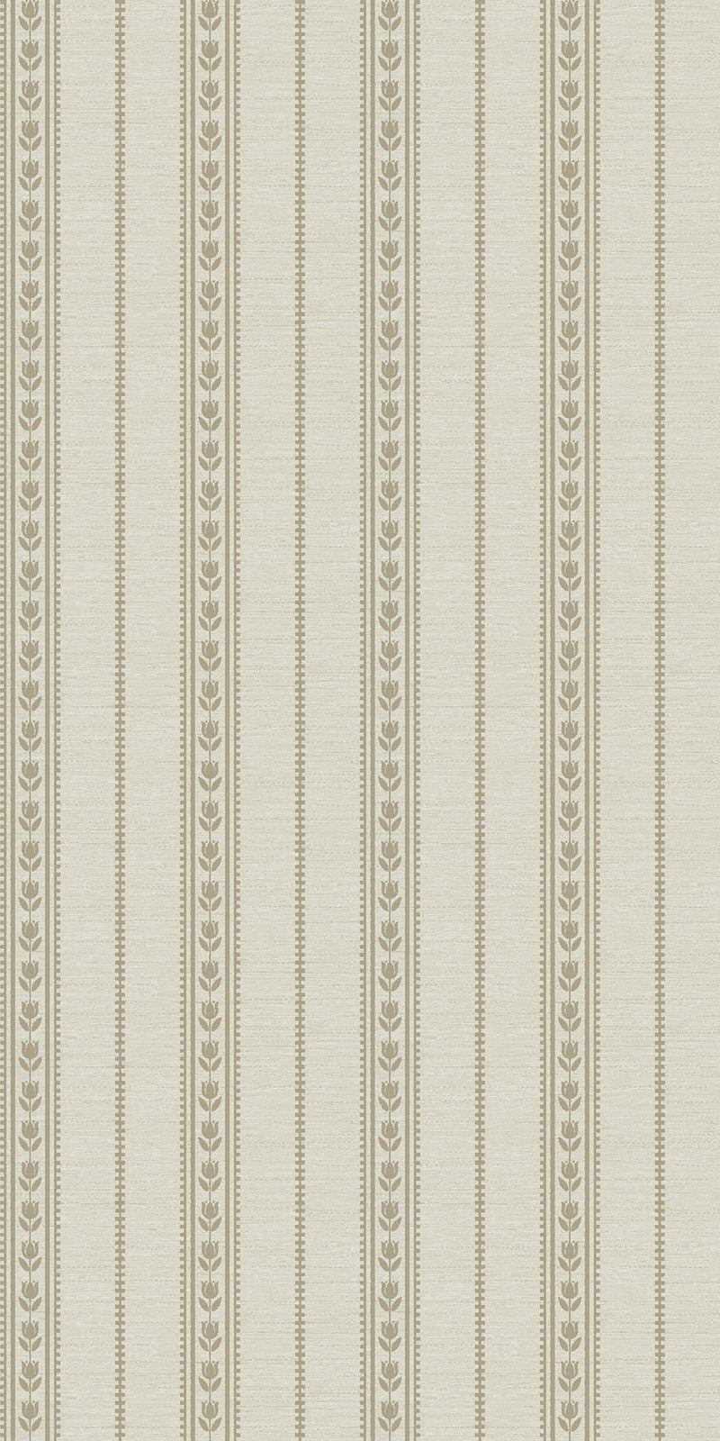 Tulip Ticking Stripe in Tonal/Tan color