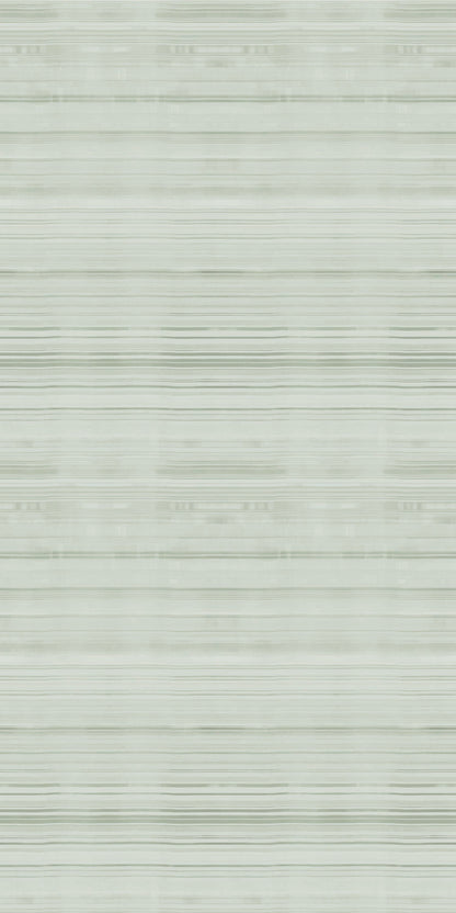 Image of Umi Stripe in Light Green Wallpaper