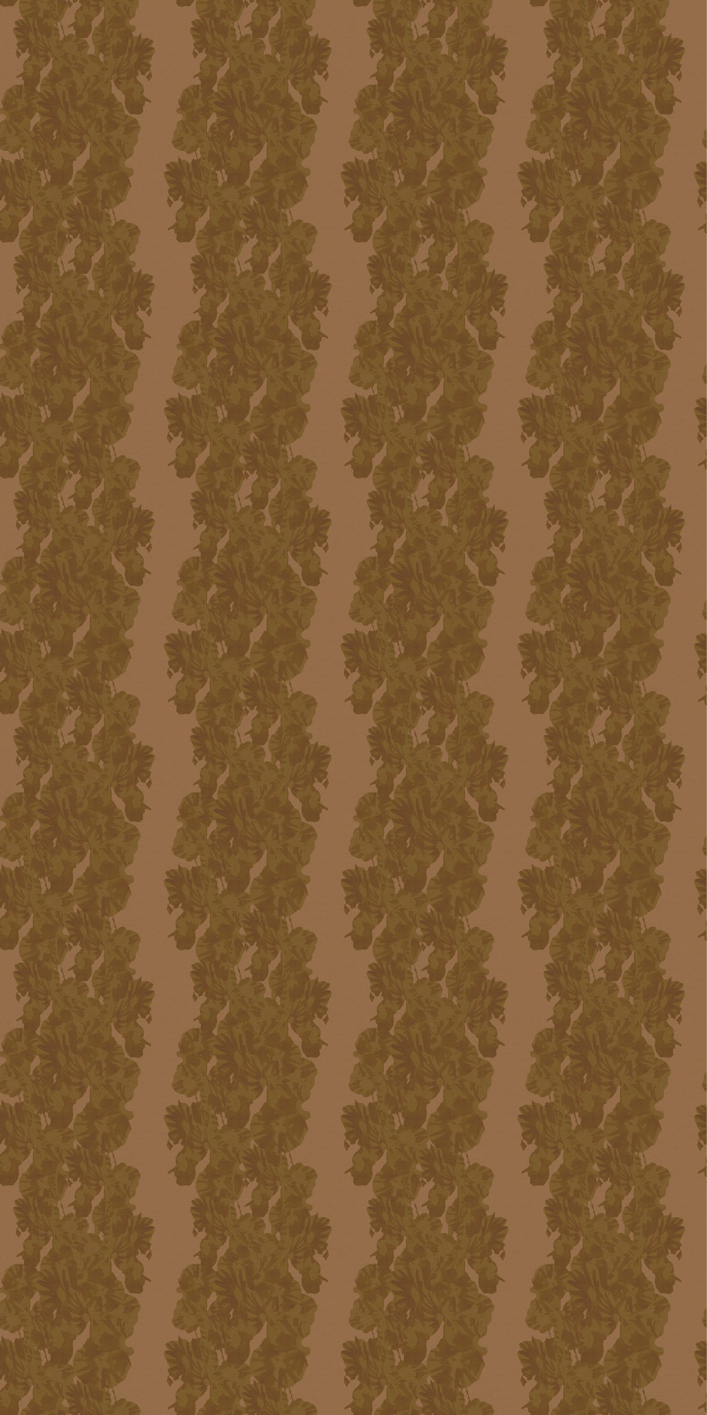 Vine Wallpaper in Copper