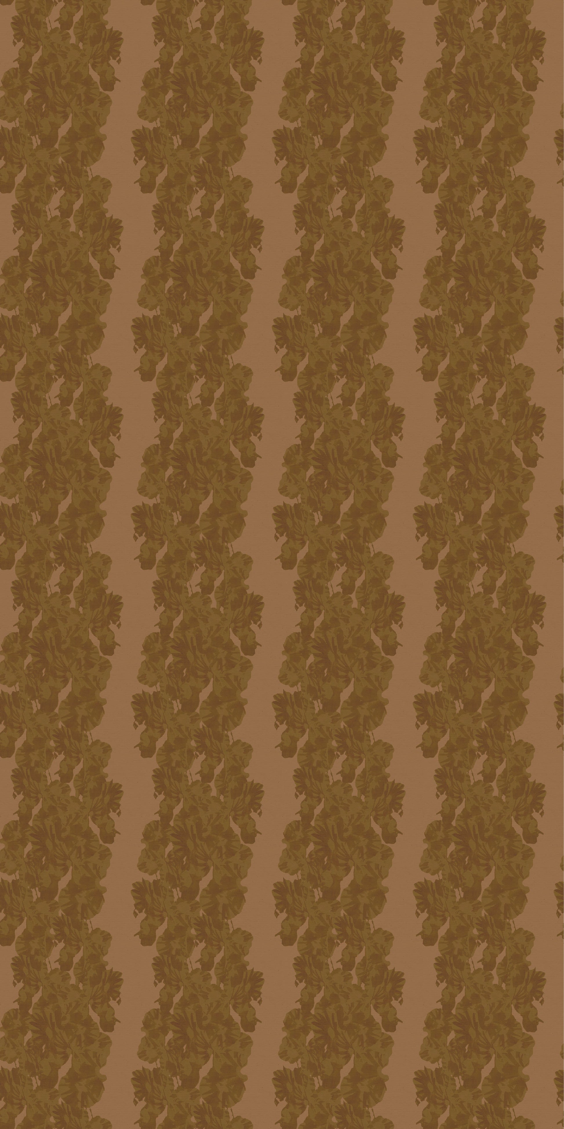 Vine Wallpaper in Copper