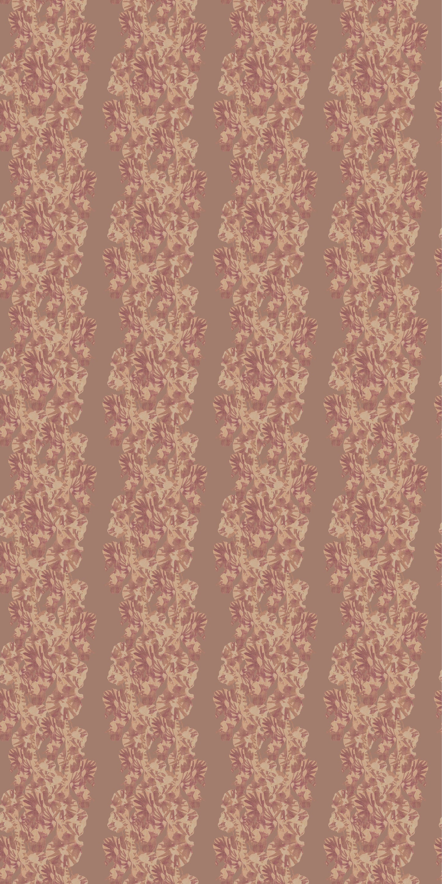 Vine Wallpaper in Orchid