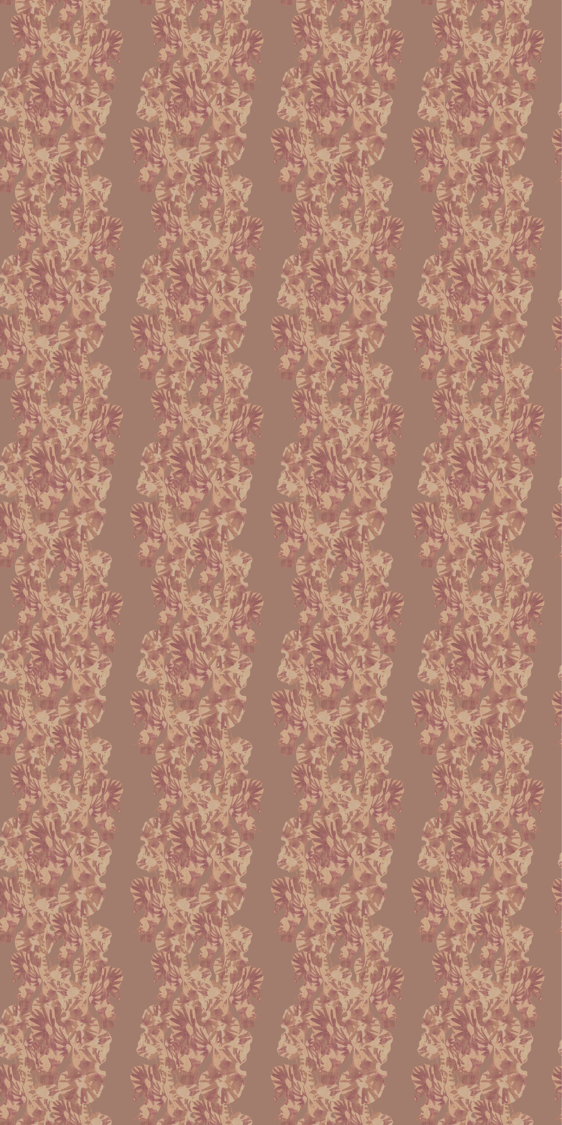 Vine Wallpaper in Orchid