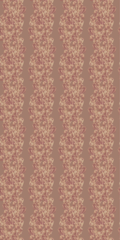 Vine Wallpaper in Orchid