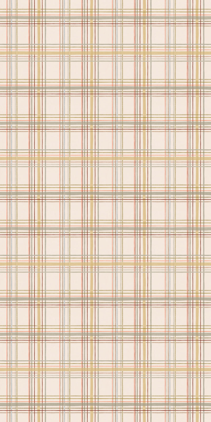 Vintage Plaid in Marigold color