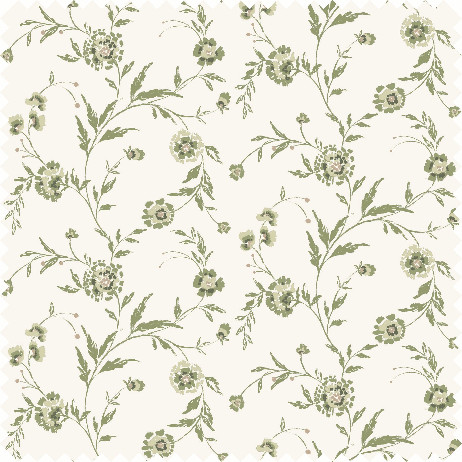 Waverly Fabric Fabric in Garden Green