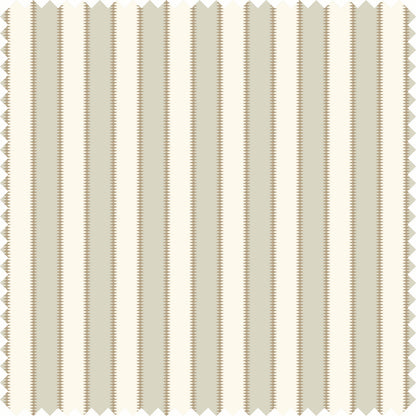 Wilder Stripe Fabric Fabric in Alabaster