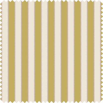 Wilder Stripe Fabric Fabric in Charteuese/Pink
