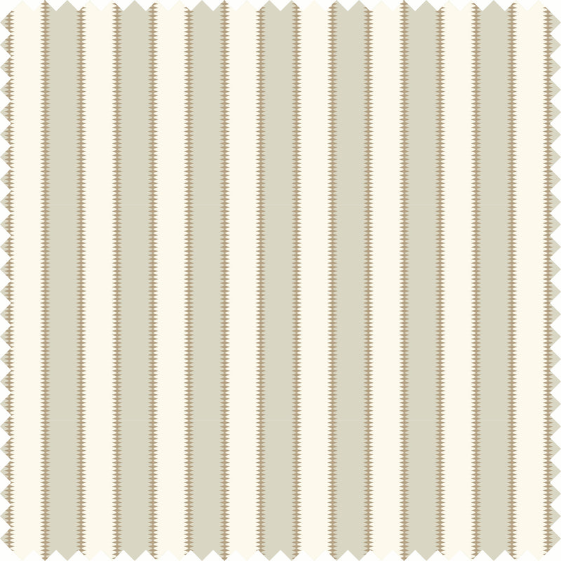Wilder Stripe Sheer Fabric in Alabaster color