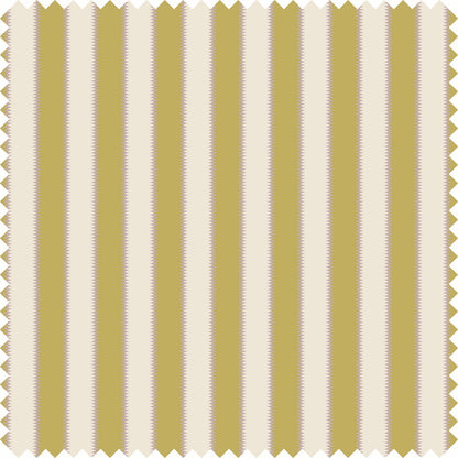 Wilder Stripe Fabric Fav in Chartreuse/Pink