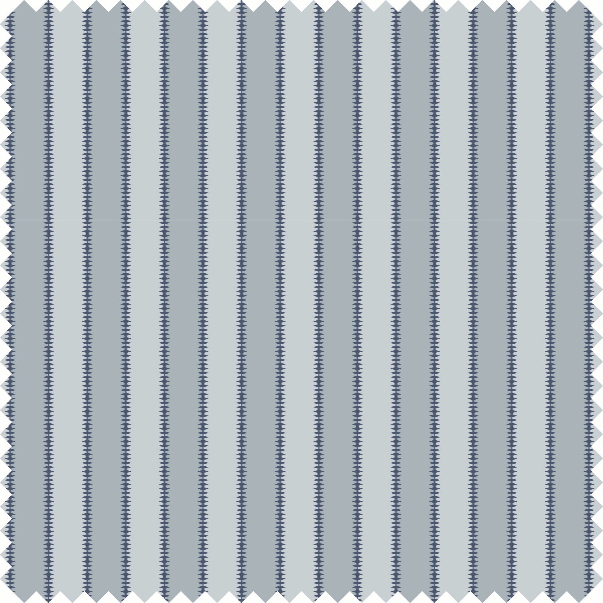 Wilder Stripe Sheer Fabric in Powder Blue