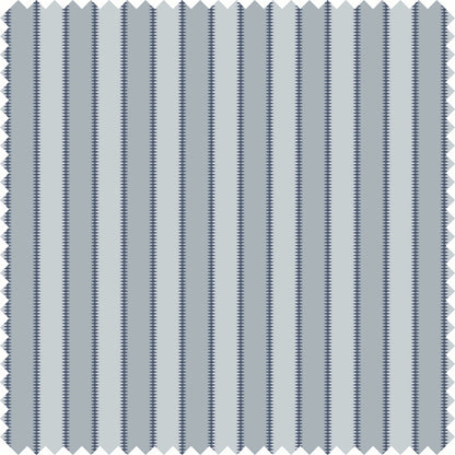 Wilder Stripe Sheer Fabric in Powder Blue