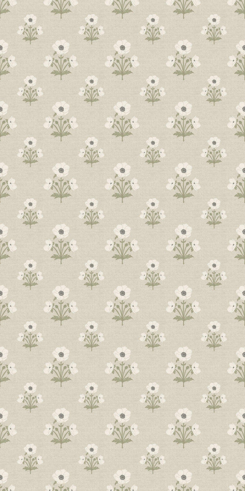 Windflower in White/Black color