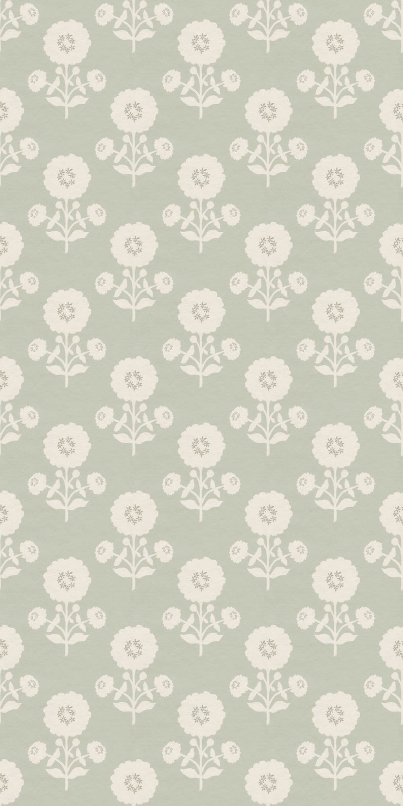 Zinnia in Sage color