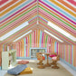 Watercolor Stripes wallpaper collection