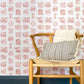Image of San Francisco in Red Wallpaper