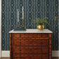 Image of Idlewild in Deep Blue Wallpaper