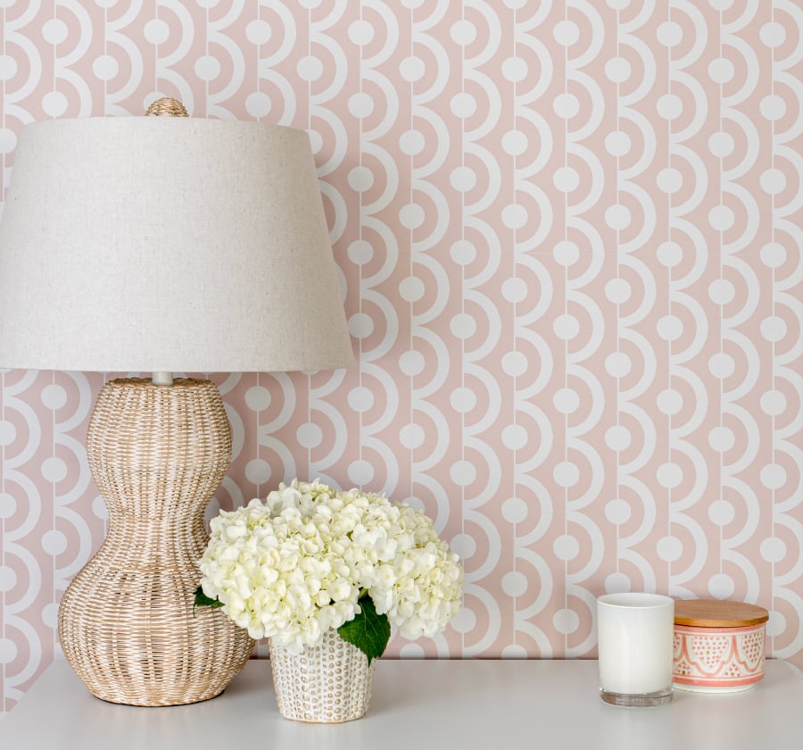 Image of Semi in Pink Wallpaper