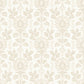 Image of Cottage Damask in Linen Wallpaper