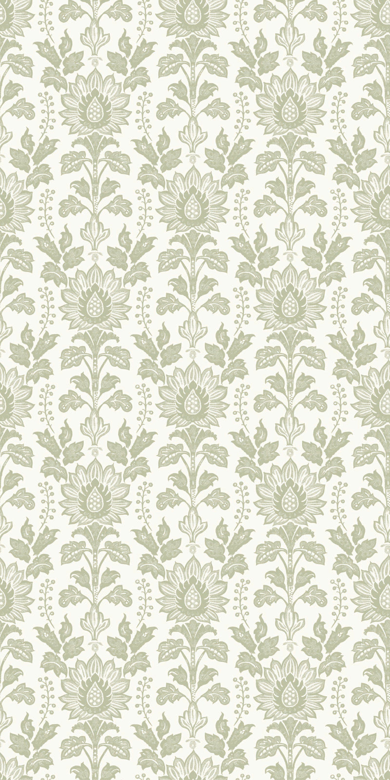 Cottage Damask in Sage color