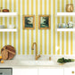 Image of Resort Stripe in Yellow wallpaper