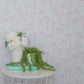 Image of California Palm in Pink Wallpaper