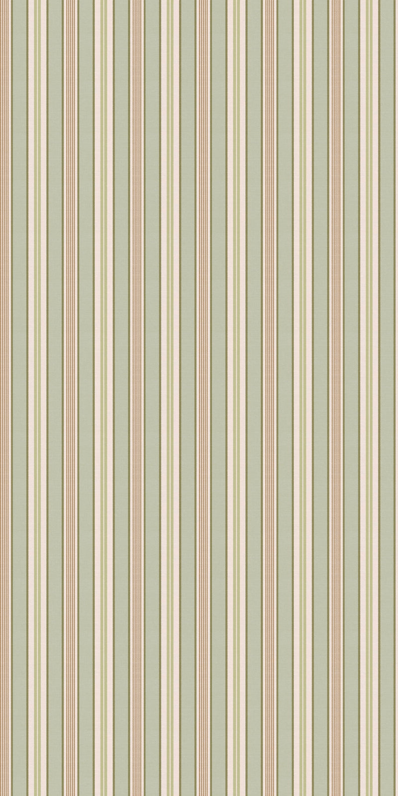 Handloom Stripe in Sage color