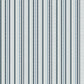 Image of Harbor Stripe in Blue Multi Wallpaper