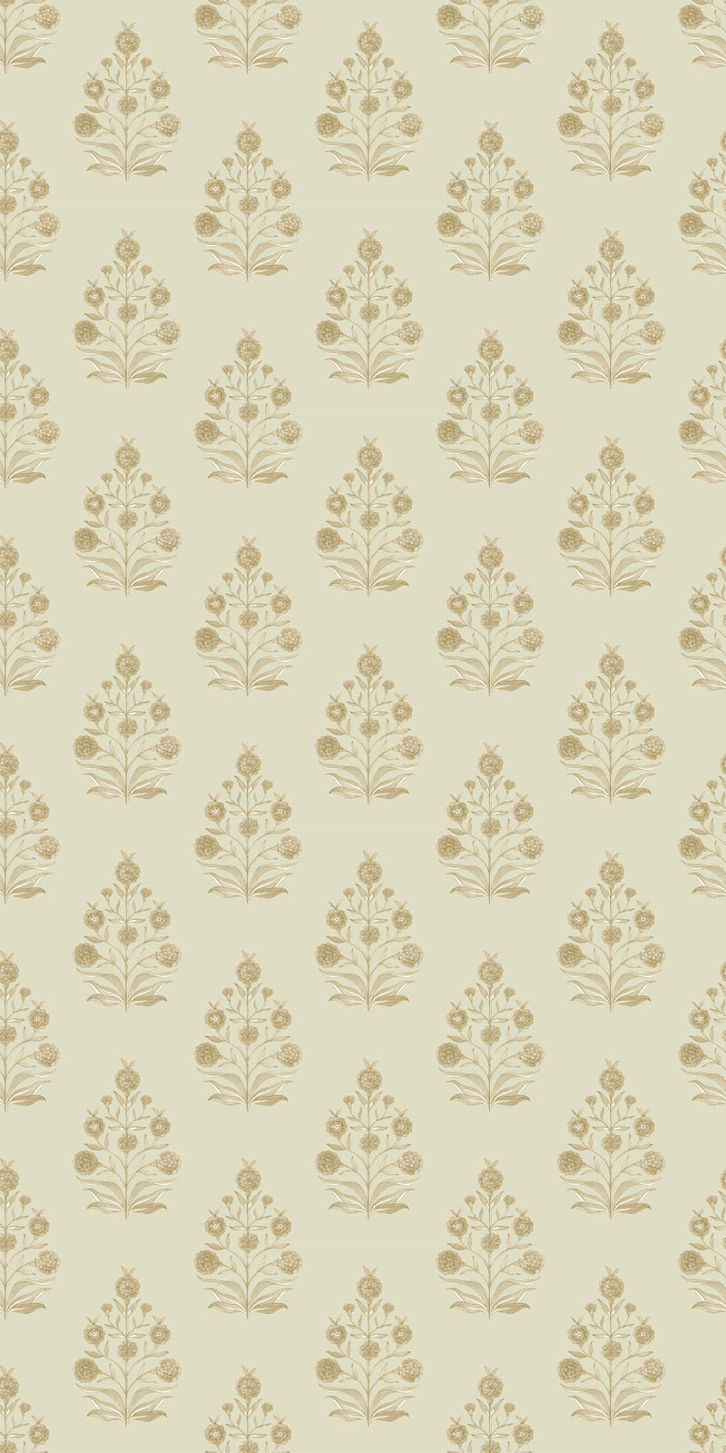 Haveli Block Print in Tan color