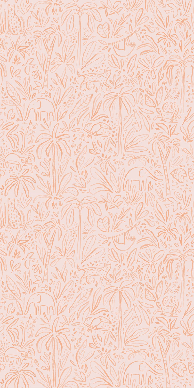 In the Jungle in Orange color