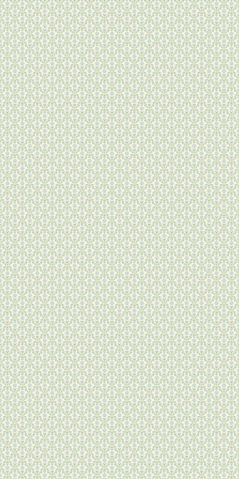 Petit Mist Floral in Antique White color