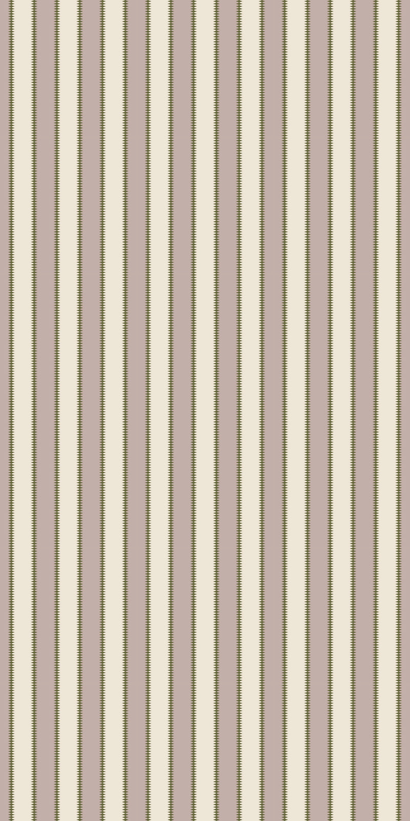 Wilder Stripe in Mauve/Green color