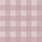 Image of Big Gingham in Pink Wallpaper