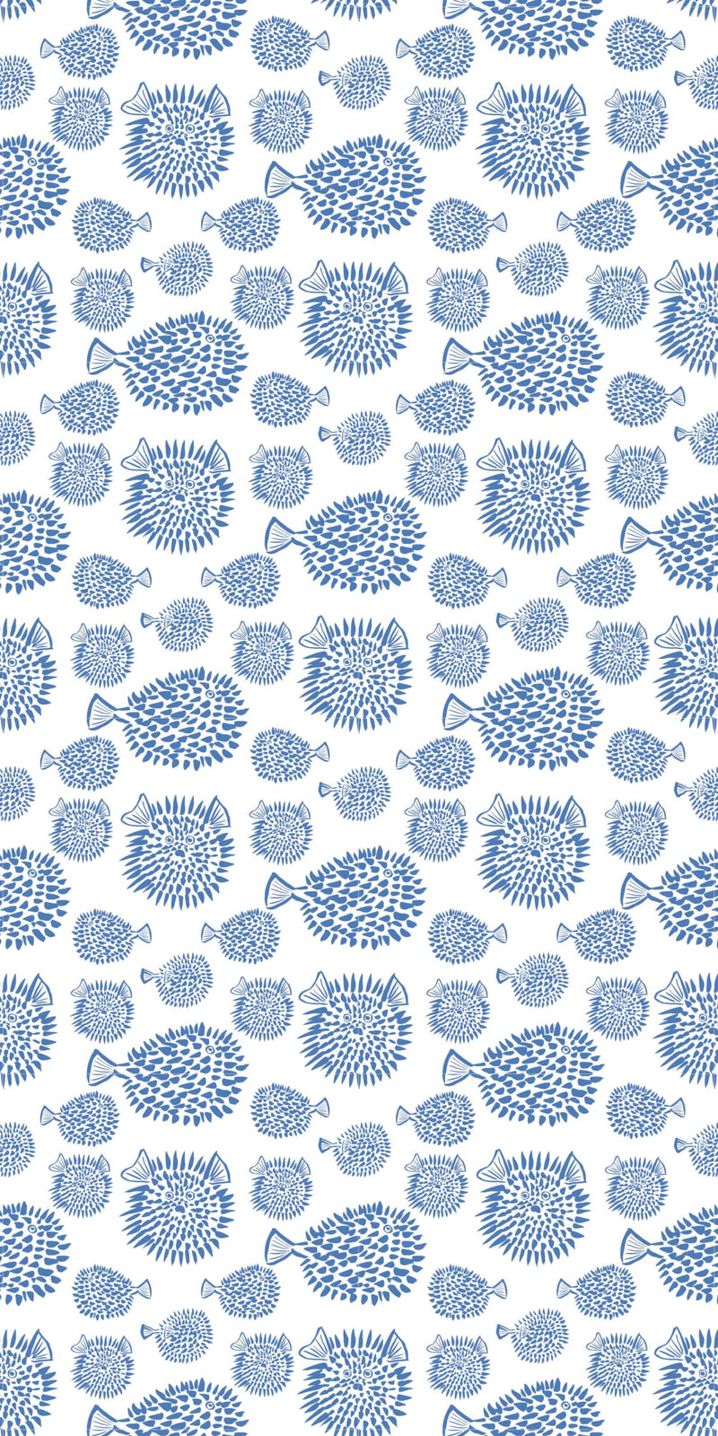 Blowfish in Marine color
