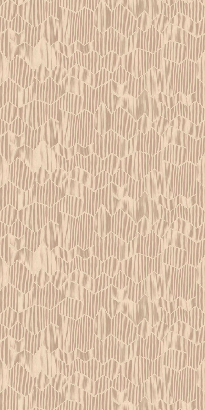 Vertical Lines in Burnt Blush color