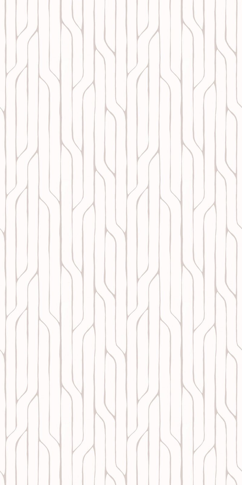Crossing Lines in White color