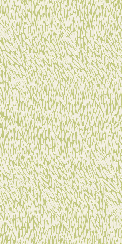 Image of Currents in Green Wallpaper
