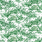 Image of Jungle Toile in Green Wallpaper