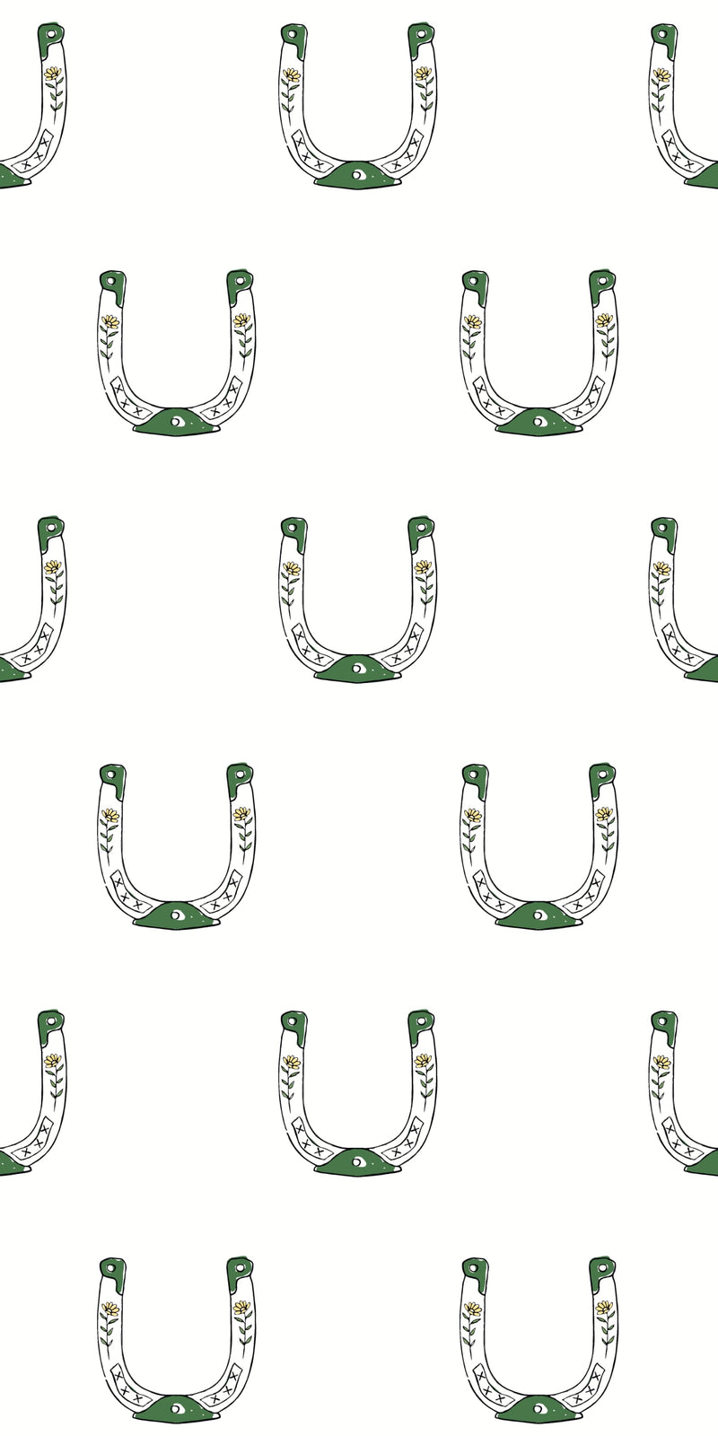 Horseshoe in White color