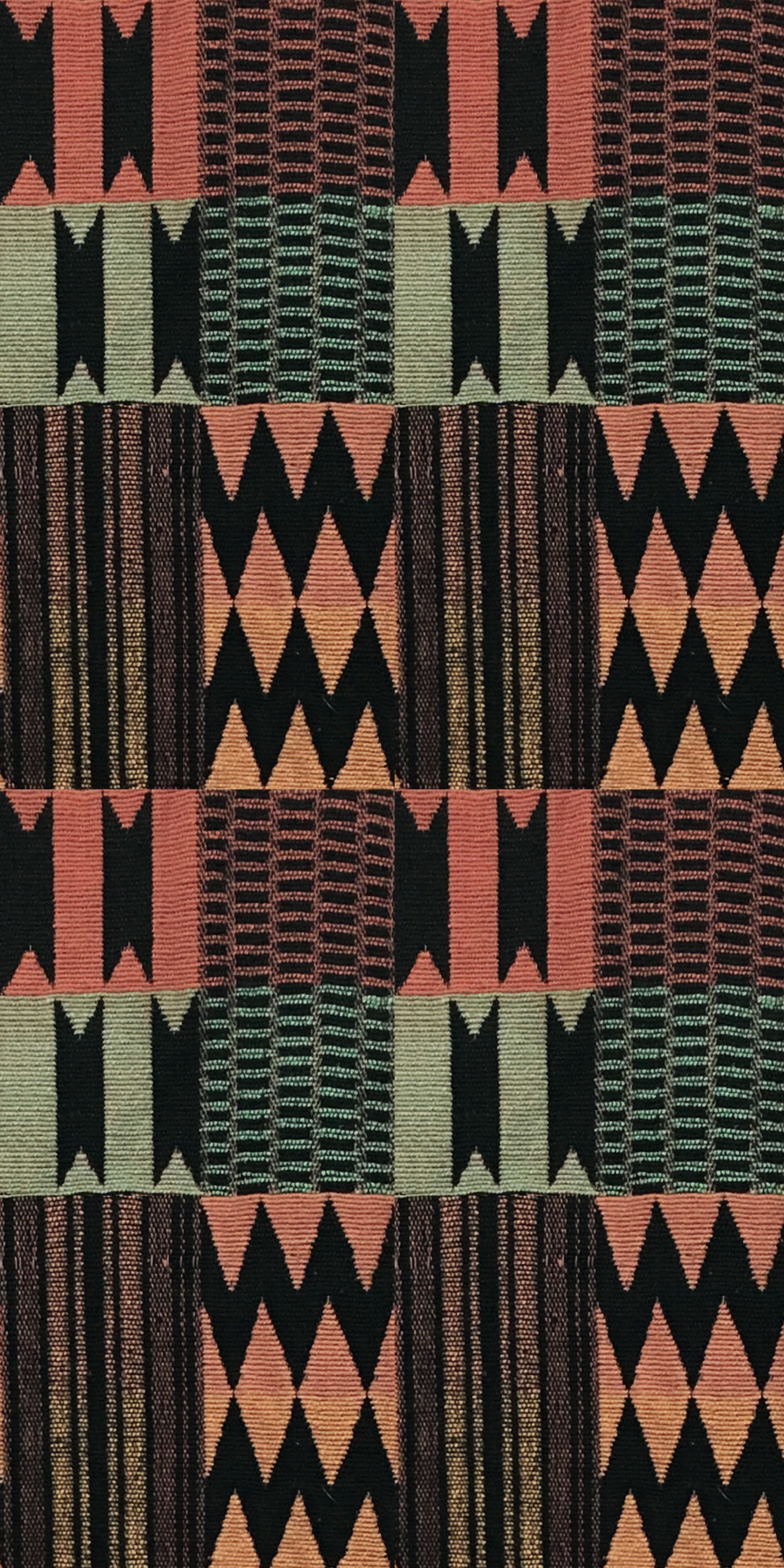 Black and White Kente Digital Paper African Kente Cloth 