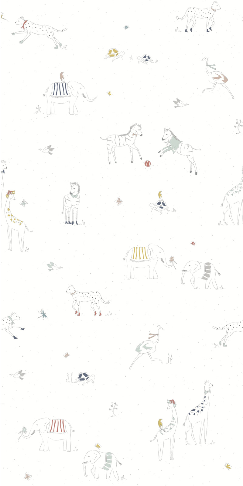 Magical Safari in Multi color