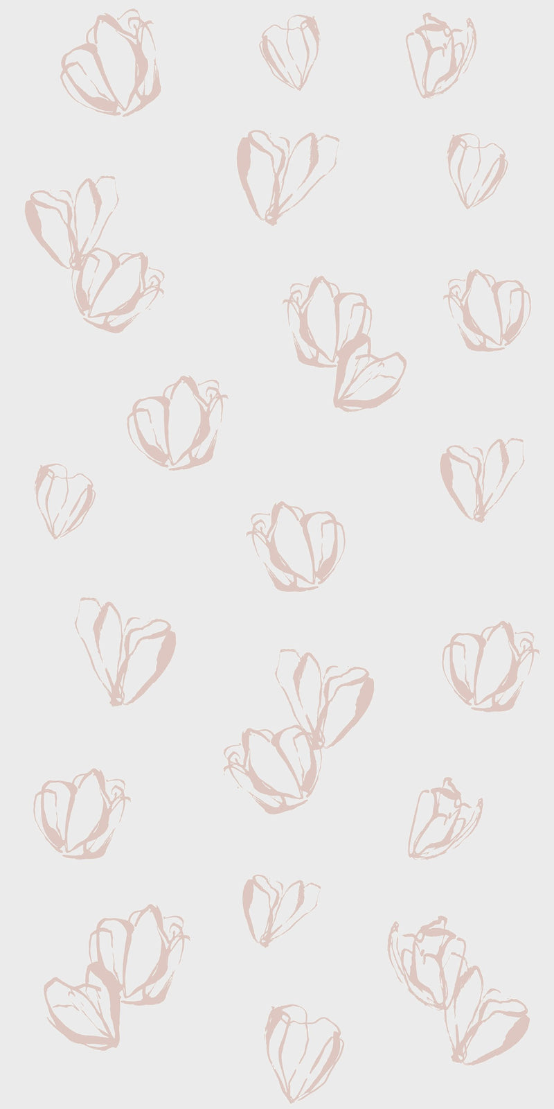 Magnolias in Blush color