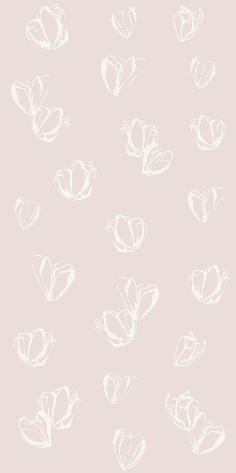 Magnolias in Taupe color