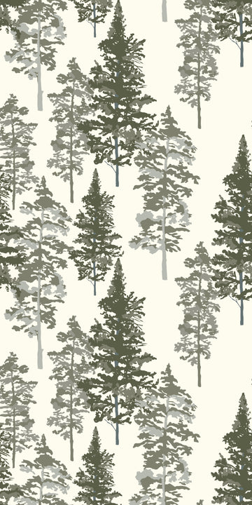 Green trees