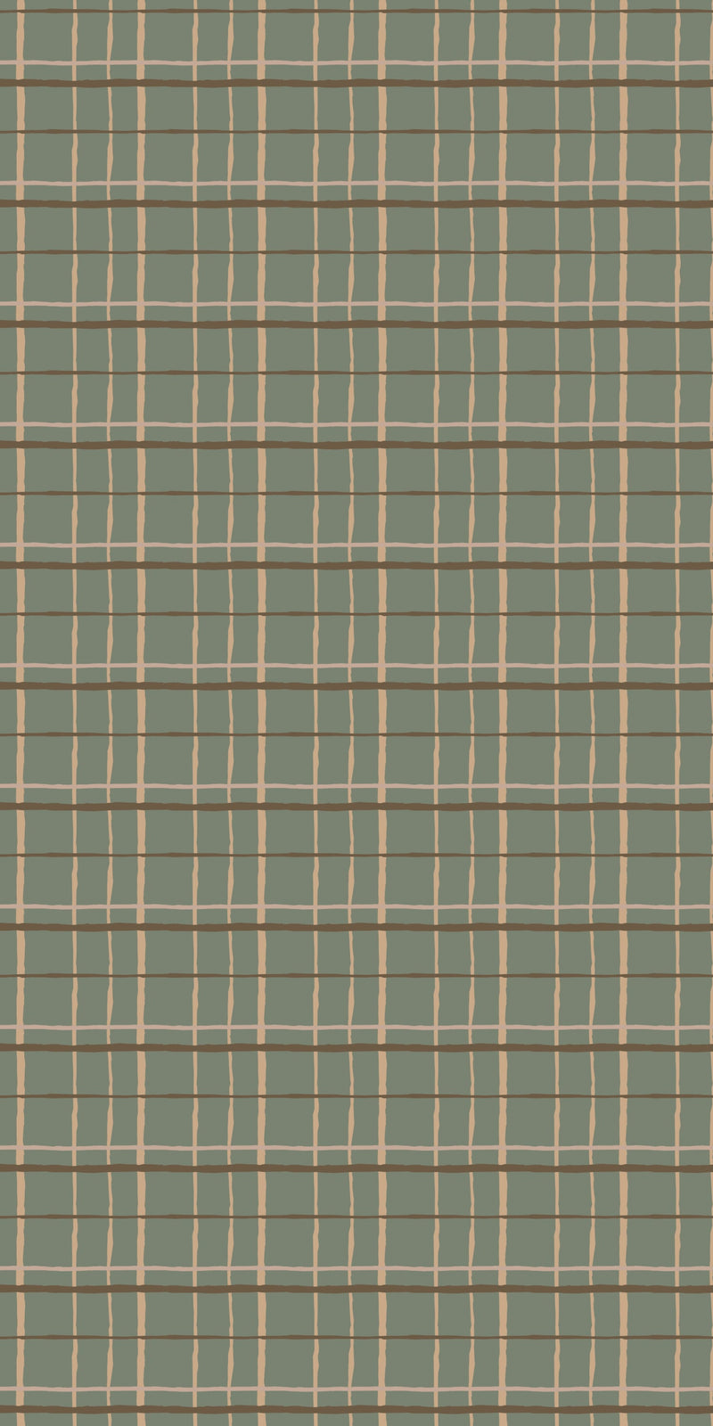 Plaid in Sage color