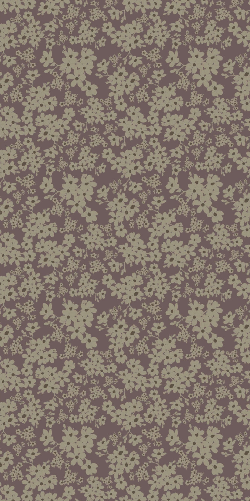Poppy in Aubergine color