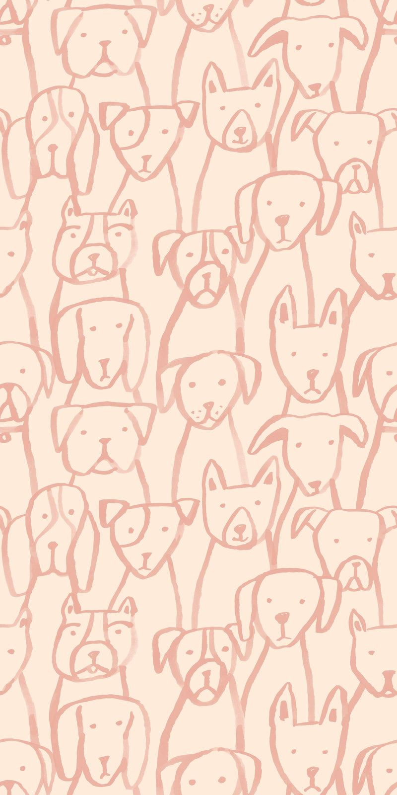 Puppy Pile in Pink color