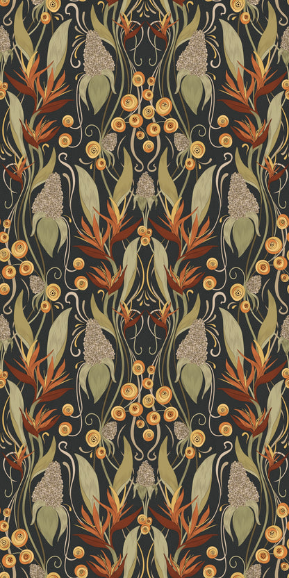 Ruth's Garden in Midnight wallpaper.
