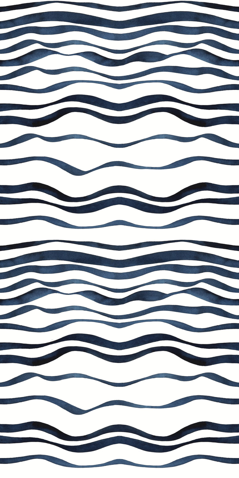 Waves in Navy color