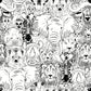 Wild Thing in Black and White Wallpaper