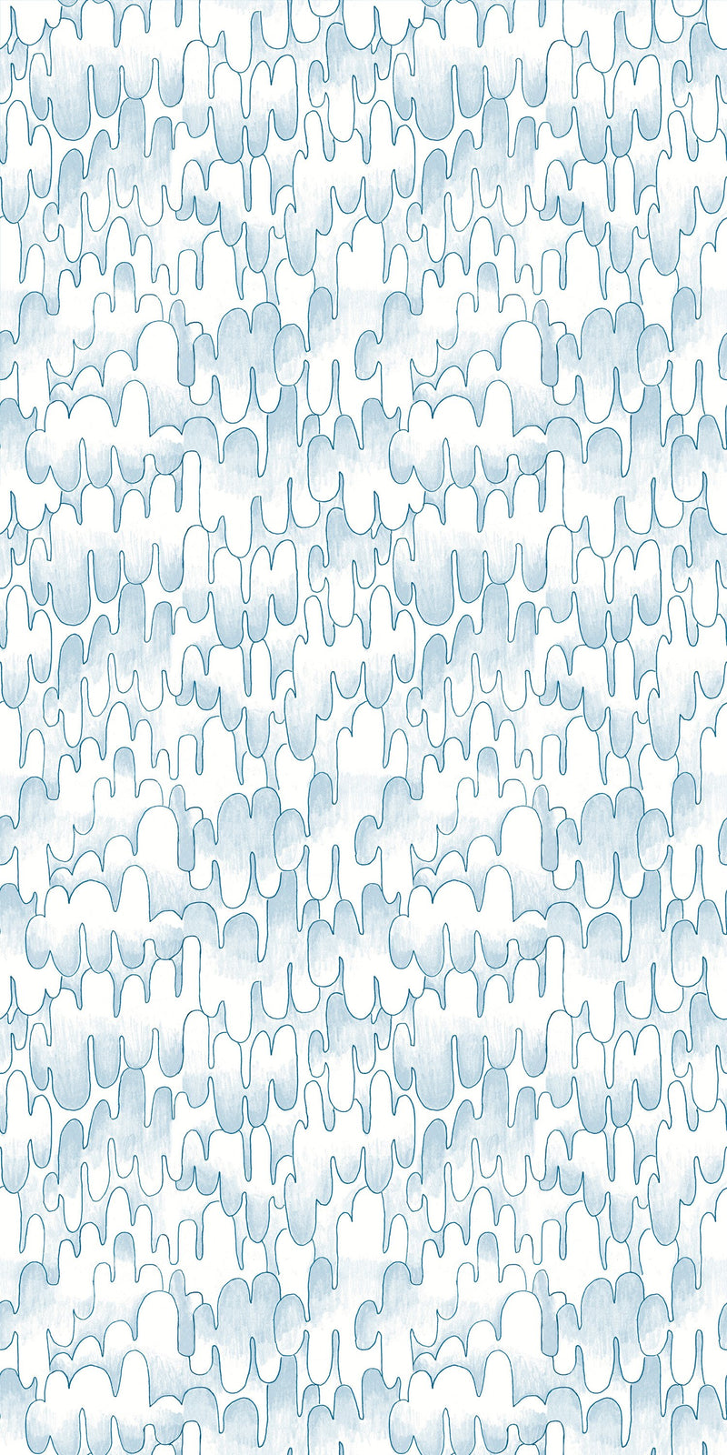 Bubble in Blue color